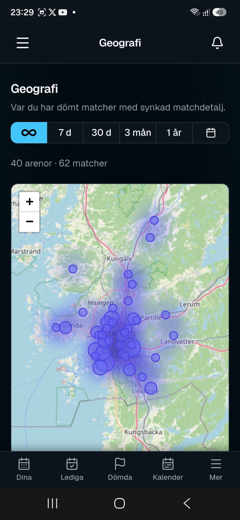 RefBase Se på karta vart du dömt