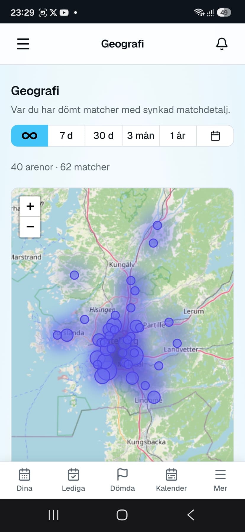 RefBase Se på karta vart du dömt