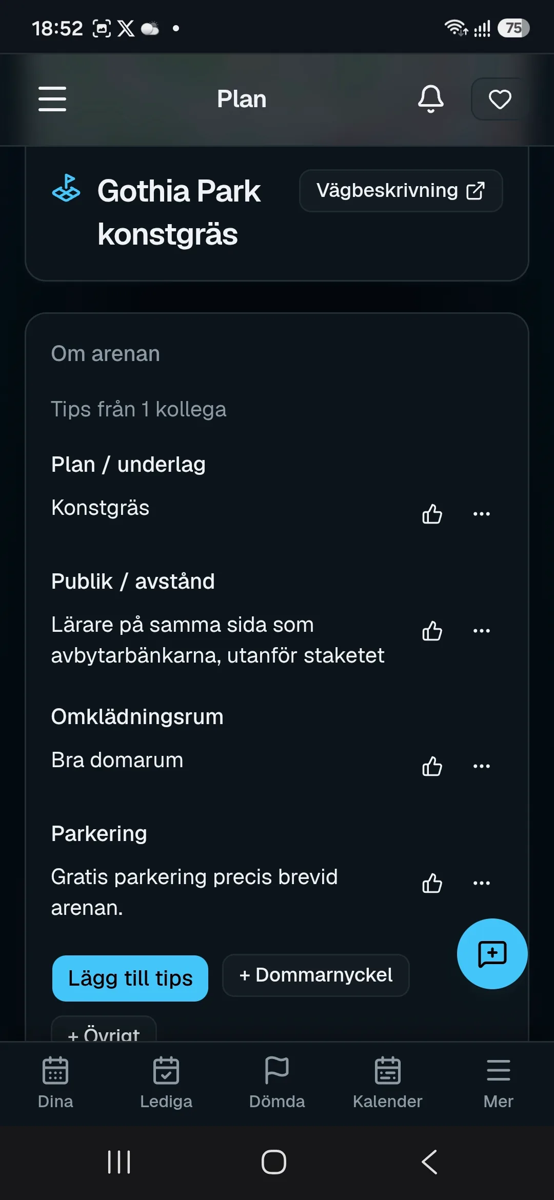 RefBase Domartips om varje plan