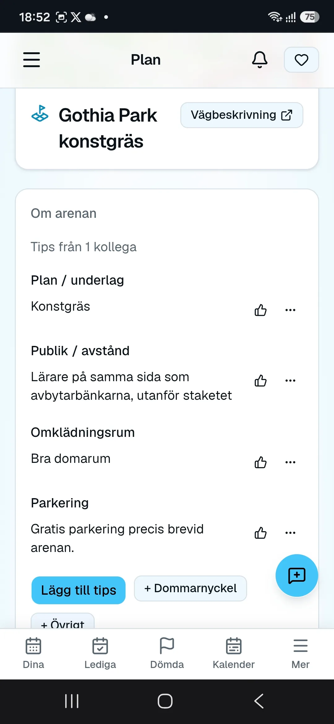 RefBase Domartips om varje plan